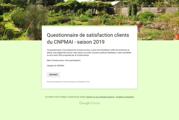 Bilan de l’enquête clients