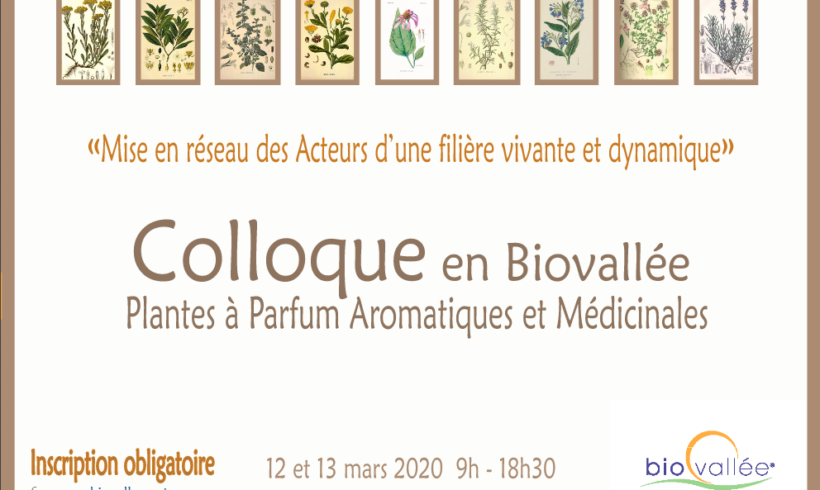 Colloque PPAM en Biovallée