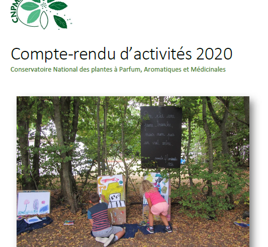 (Français) Le compte-rendu d’activités 2020 du Conservatoire vient de paraître !