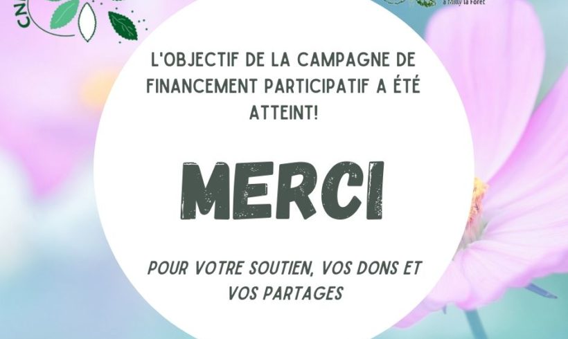 (Français) Succès de la campagne de financement participatif
