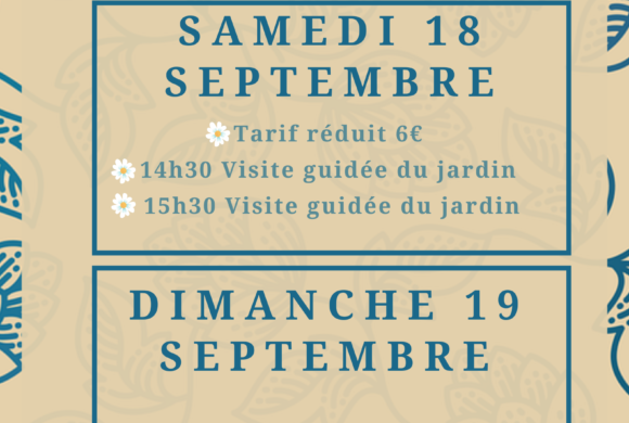 (Français) Journées du patrimoine : Samedi 18 et Dimanche 19 septembre 2021