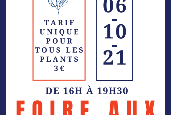 (Français) Foire aux plantes – mercredi 06 octobre de 16h à 19h30