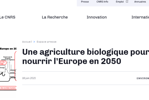 (Français) L’agriculture bio pourrait nourrir l’Europe en 2050 selon le CNRS