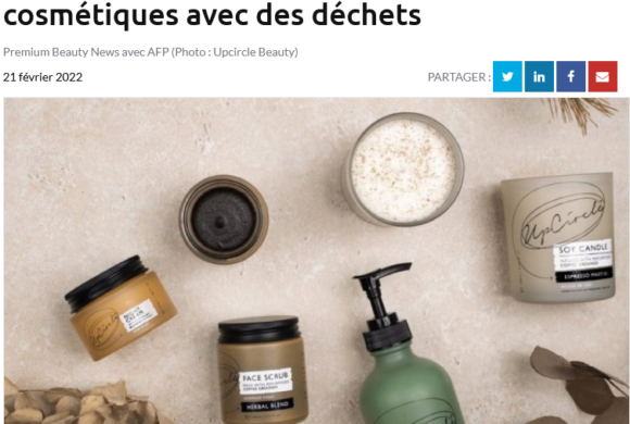 (Français) Upcycling : réutiliser des déchets dans la cosmétique