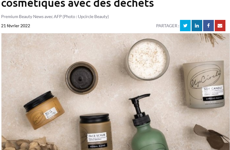 (Français) Upcycling : réutiliser des déchets dans la cosmétique
