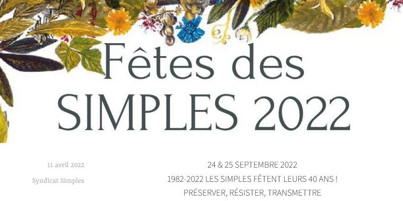 (Français) 1982-2022 : les Simples fêtent leurs 40 ans !