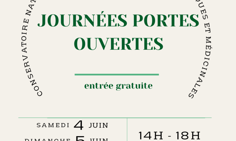 (Français) Les Journées Portes Ouvertes : 4 et 5 juin – 14h-18h